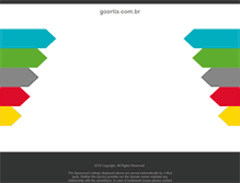 Tablet Screenshot of goorila.com.br